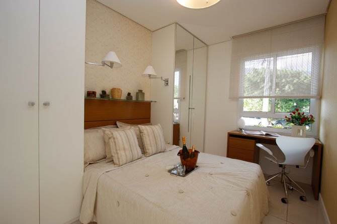 Foto do quarto de casal