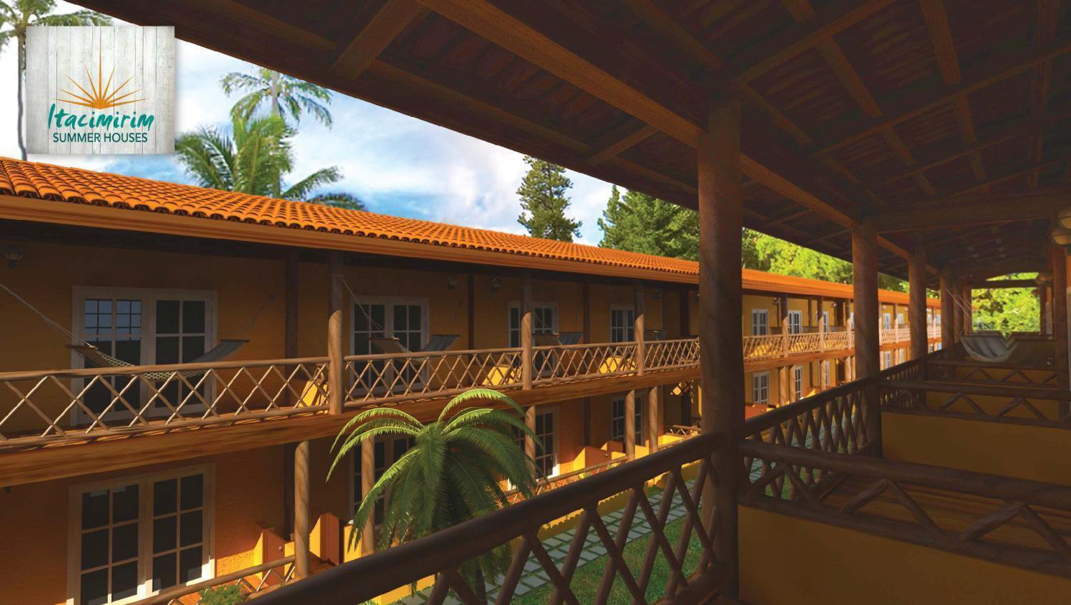 Perspectiva da vista da varanda