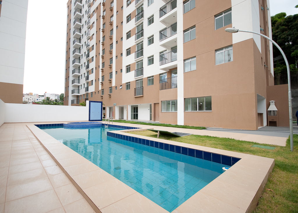 Foto da piscina do Ville Federação