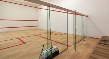 Perspectiva da Quadra de Squash da Mansão Bahiano de Tênis, 3 e 4 quartos na Graça