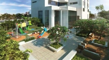 Perspectiva do Parque Infantil da Mansão Bahiano de Tênis, 3 e 4 quartos na Graça