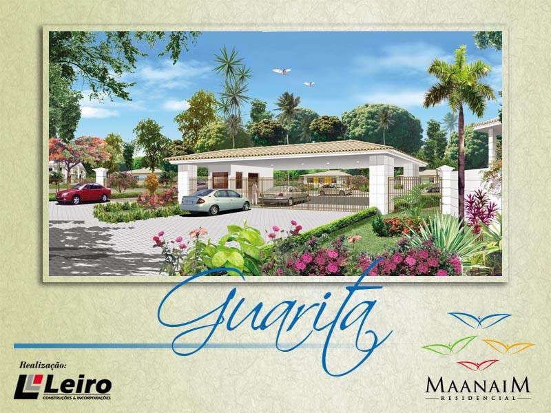 Perspectiva da guarita Maanaim Residencial