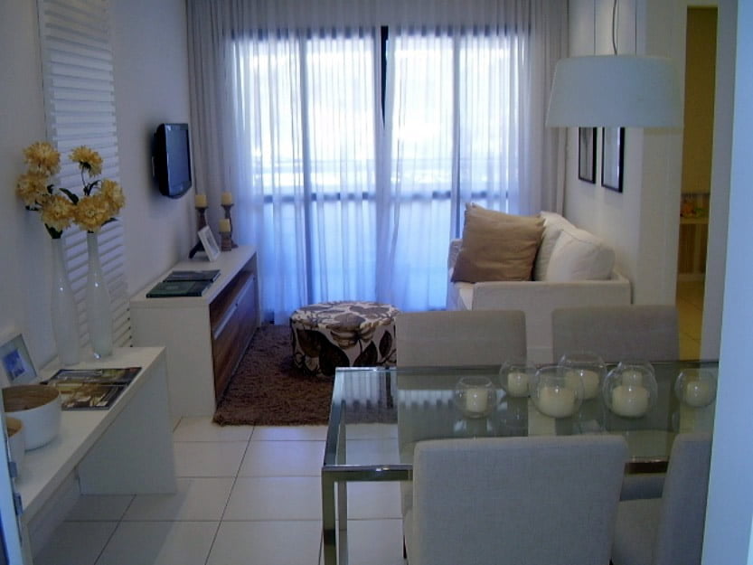 Foto - Sala de estar do Natura Jardim.