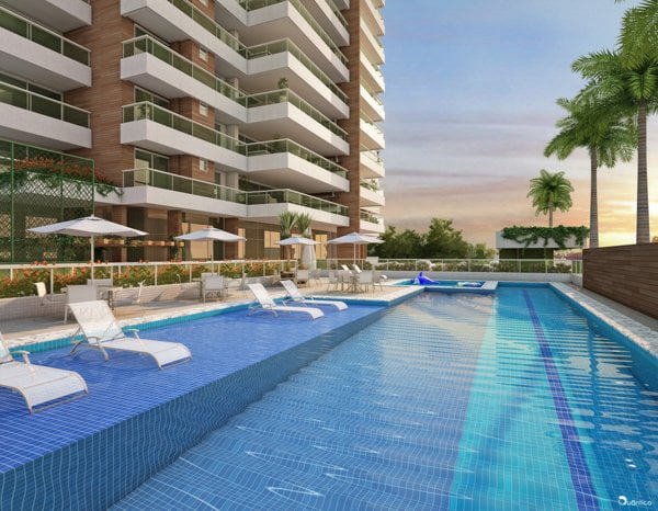 Piscina adulto e infantil Mansão Le Duc