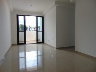 Foto da Sala e Varanda do apartamento tipo