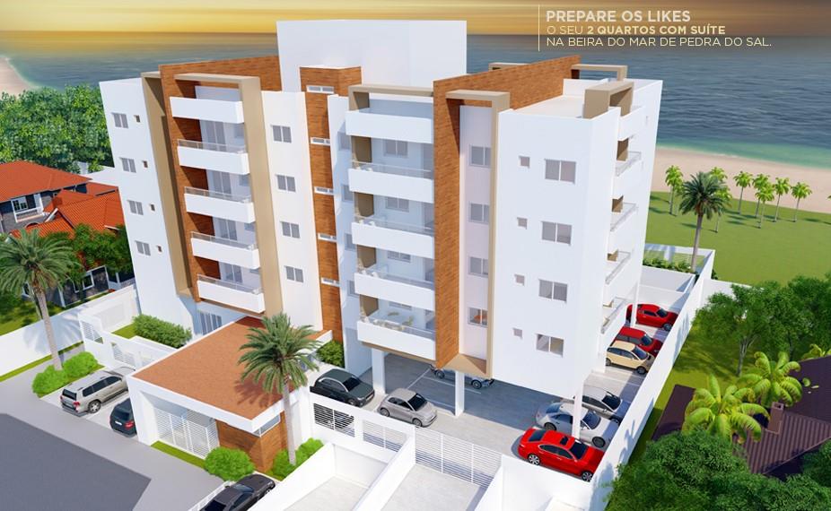 Perspectiva da Fachada do Residencial Ilha de Malta