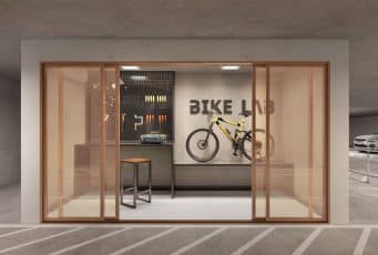 Perspectiva do Bike lab.